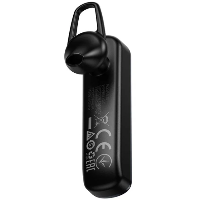 Manos libres Bluetooth HOCO E201, Negro