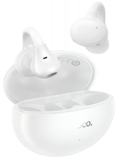 Handsfree Bluetooth HOCO EA8, TWS, Blanco