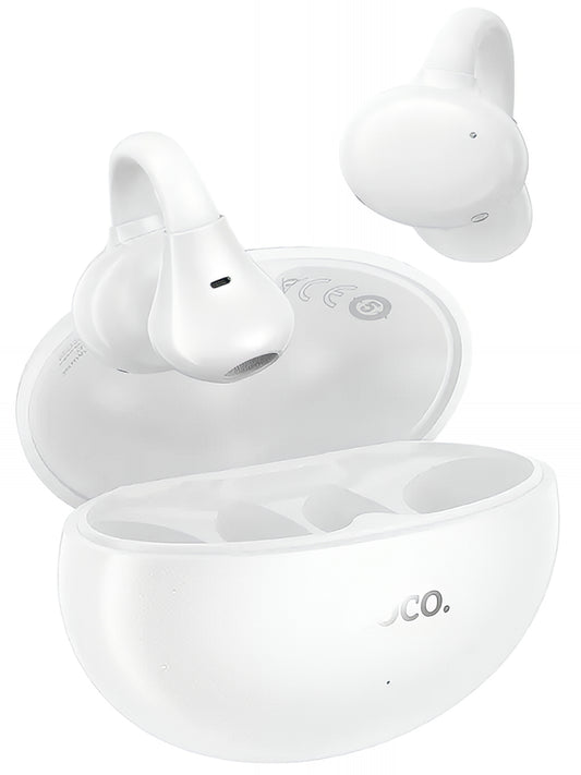 Handsfree Bluetooth HOCO EA8, TWS, Blanco
