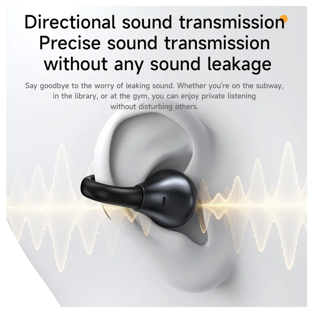 Handsfree Bluetooth HOCO EA8, TWS, Negro