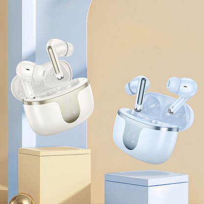 Auriculares Bluetooth HOCO EQ10, TWS, Blanco