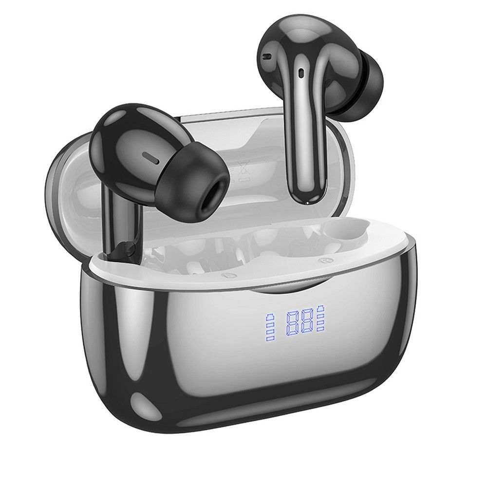 Manos libres Bluetooth HOCO EQ16, TWS, ANC, Negro
