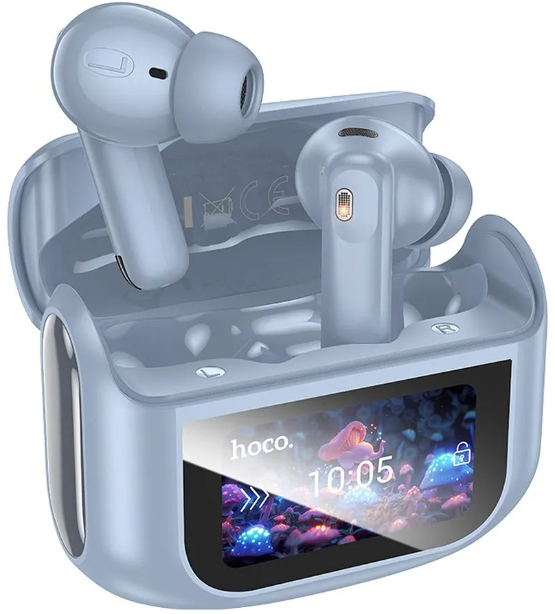 Auriculares Bluetooth HOCO EQ21, TWS, ANC, Azul