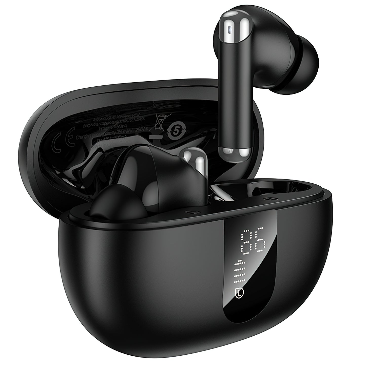 Auriculares Bluetooth HOCO EQ26, TWS, ANC, Negro