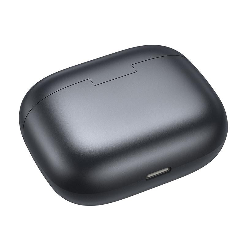 Manos libres Bluetooth HOCO EQ27 AI Traducción, TWS, ANC, Gris