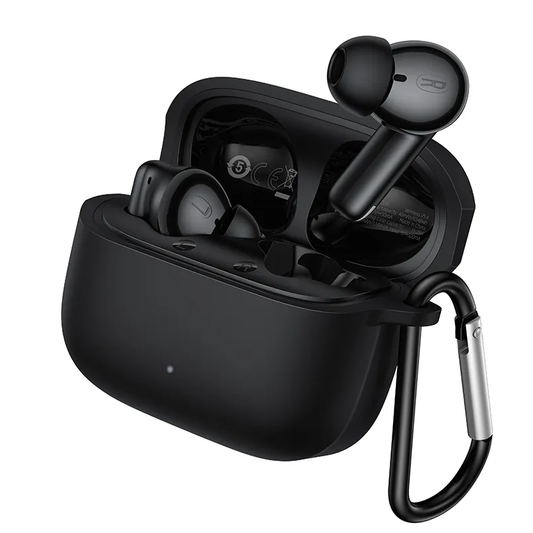 Manos libres Bluetooth HOCO EQ30, TWS, Negro