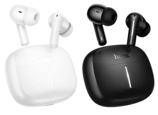 Manos libres Bluetooth HOCO EQ34 Plus, TWS, ANC, Blanco