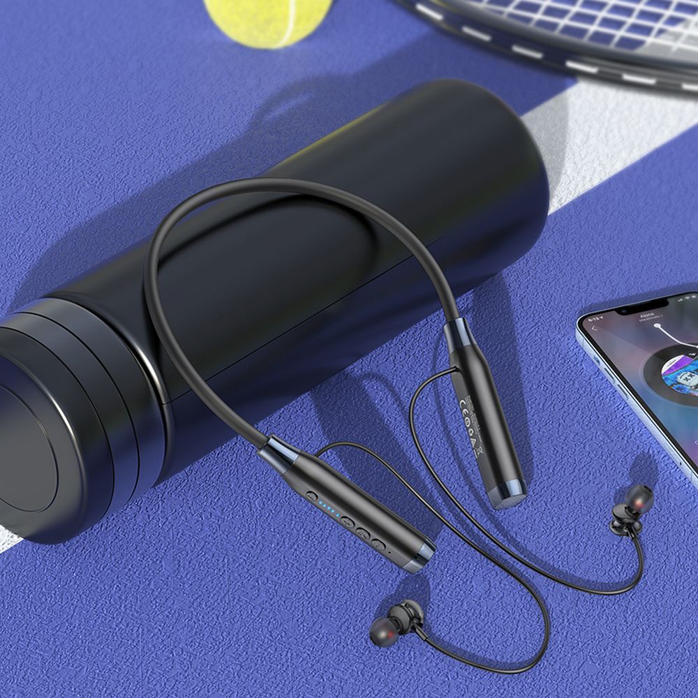 Manos libres Bluetooth HOCO ES62, A2DP, Negro