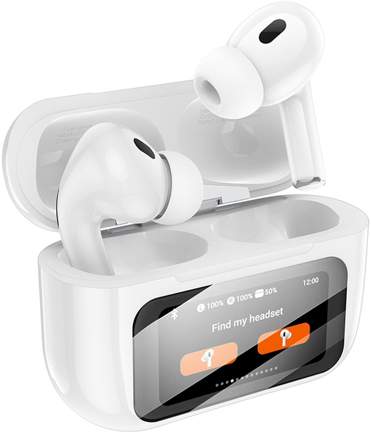 Manos libres Bluetooth HOCO EW72, TWS, ANC, Blanco