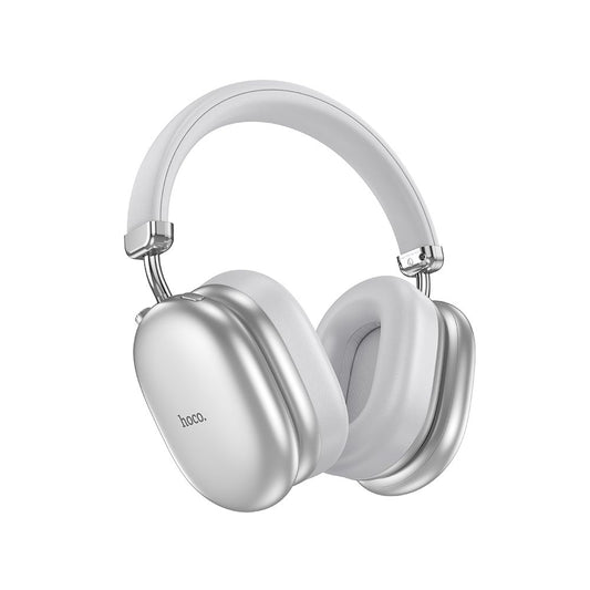 Auricular Bluetooth HOCO W35 Max, A2DP, ANC, Plateado