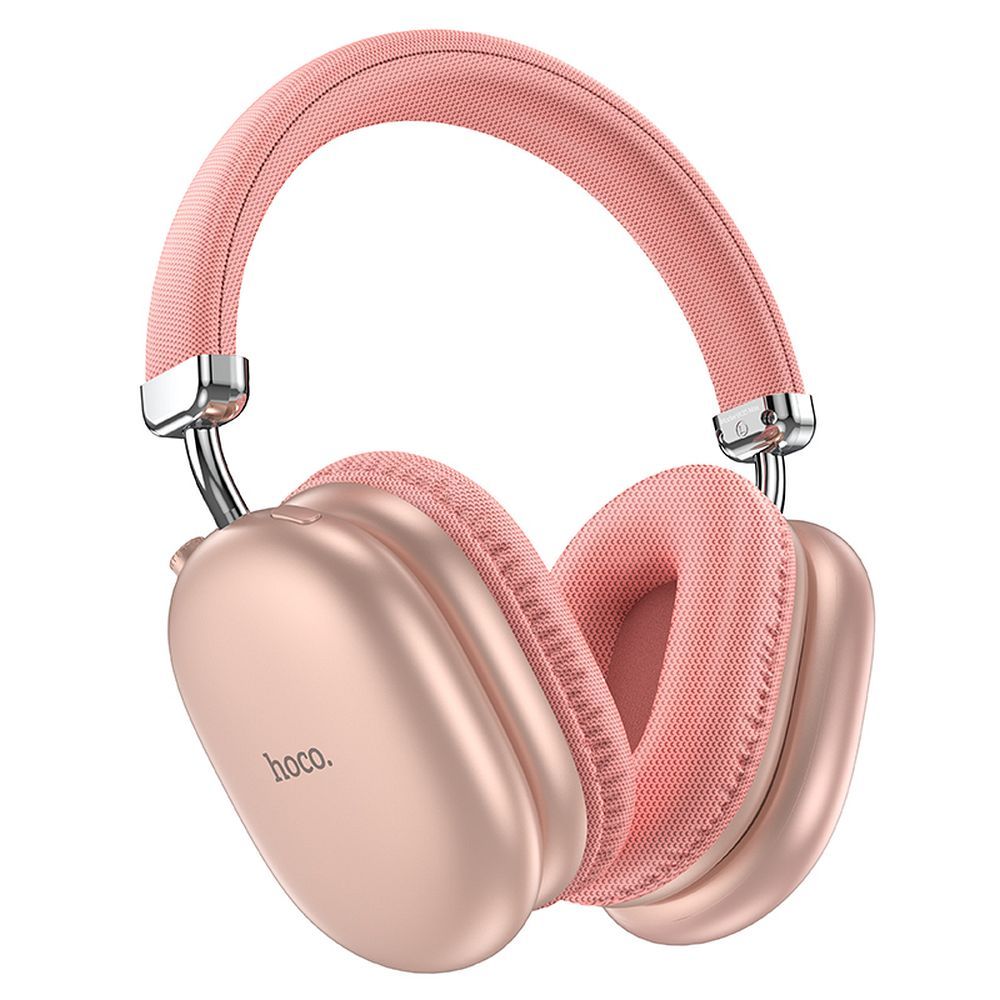 Manos libres Bluetooth HOCO W35 Max, A2DP, Rosa