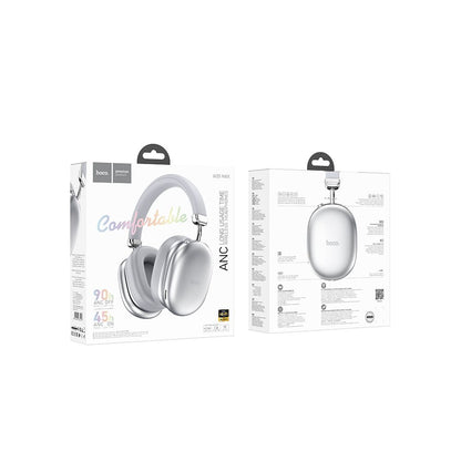 Auricular Bluetooth HOCO W35 Max, A2DP, ANC, Plateado