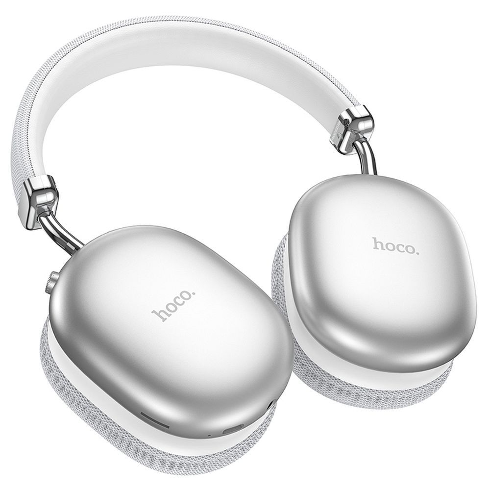 HOCO W35 Max Manos Libres Bluetooth, A2DP, Plata 