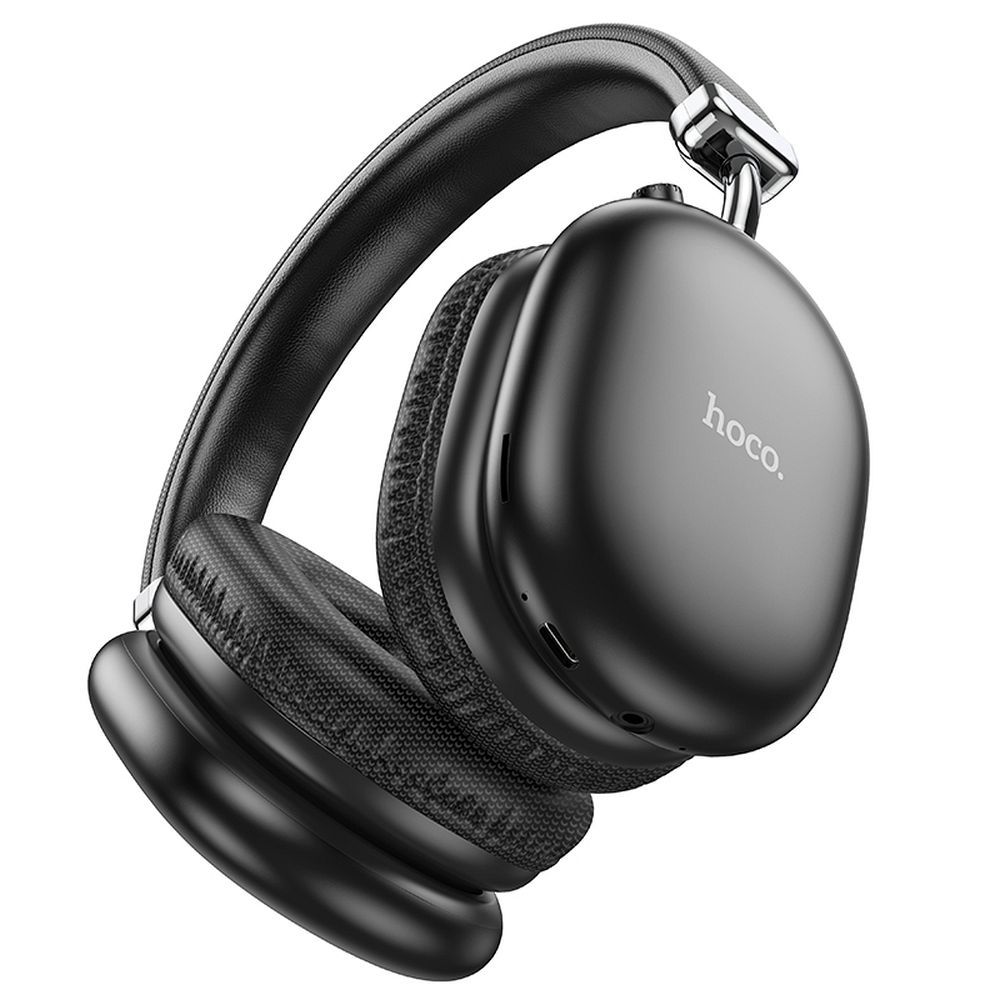 Manos libres Bluetooth HOCO W35 Max, A2DP, Negro
