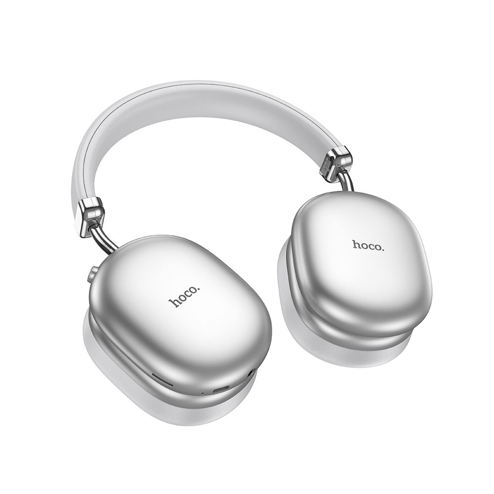 Auricular Bluetooth HOCO W35 Max, A2DP, ANC, Plateado