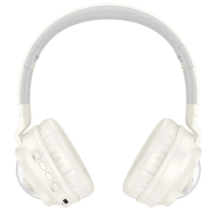 Auriculares Bluetooth HOCO W50 Kids Cute Cat, A2DP, Blanco