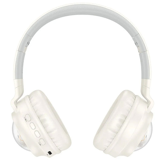 Auriculares Bluetooth HOCO W50 Kids Cute Cat, A2DP, Blanco