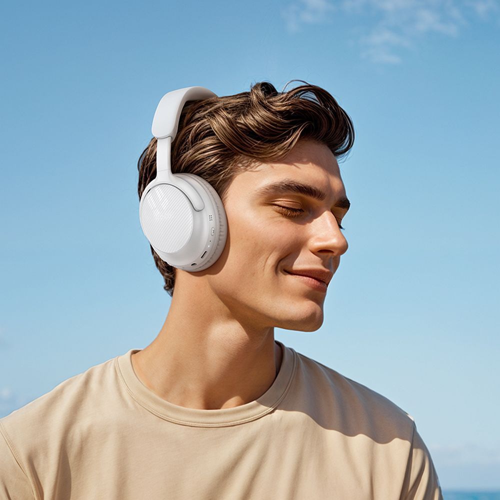 Manos libres Bluetooth HOCO W53, A2DP, Blanco