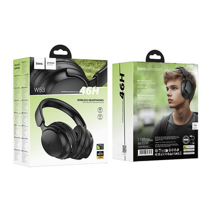 Manos libres Bluetooth HOCO W53, A2DP, Negro