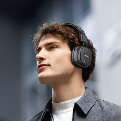 Manos libres Bluetooth HOCO W56, A2DP, Negro