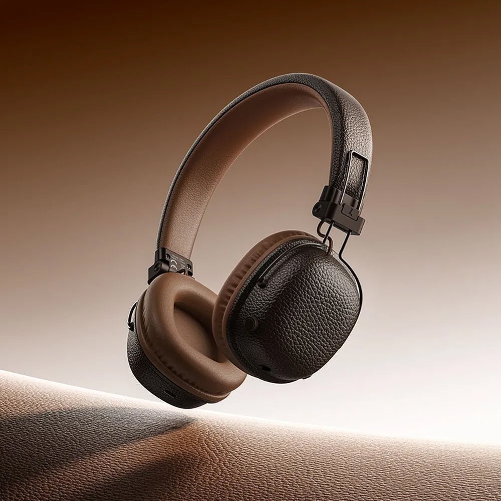 Manos libres Bluetooth HOCO W64, A2DP, Marrón