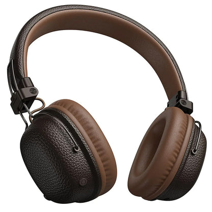 Manos libres Bluetooth HOCO W64, A2DP, Marrón