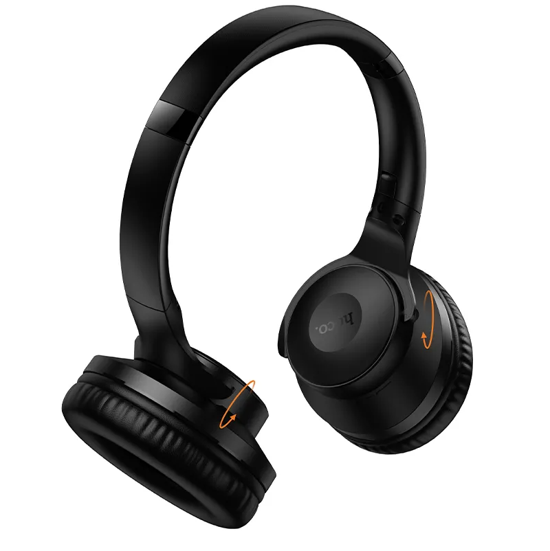 Manos libres Bluetooth HOCO W71, A2DP, Negro