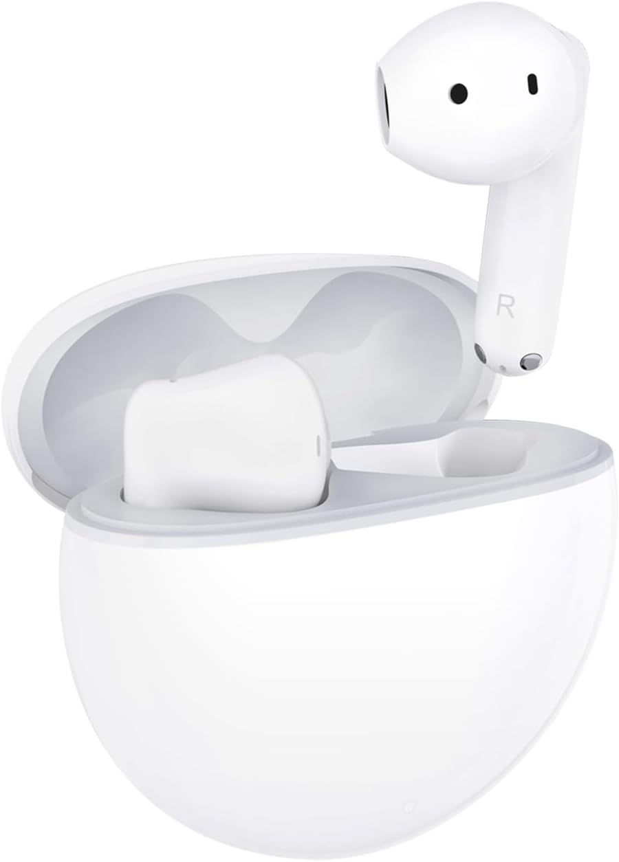 Manos libres Bluetooth Honor Choice X7e, TWS, ANC, Blanco 5504ABHF