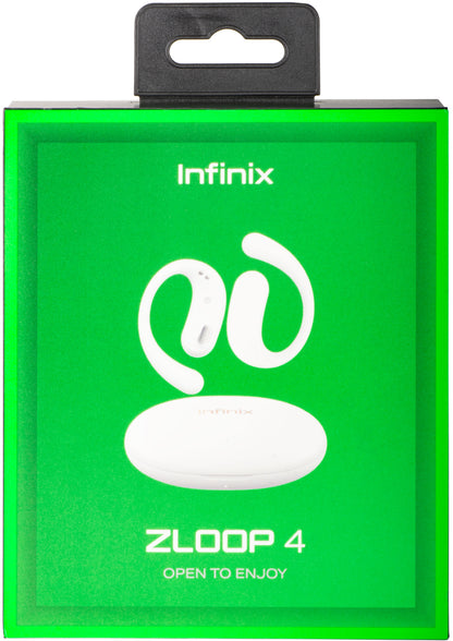 Auriculares Bluetooth Infinix ZLoop 4 XEO4G, TWS, Negro