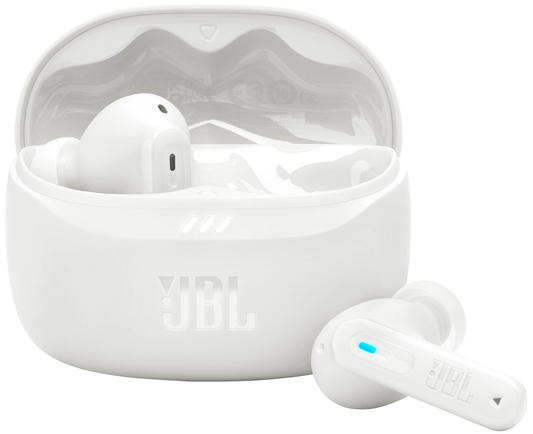 Manos libres Bluetooth JBL Tune Beam 2, TWS, ANC, MultiPoint, Blanco JBLTBEAM2WHT