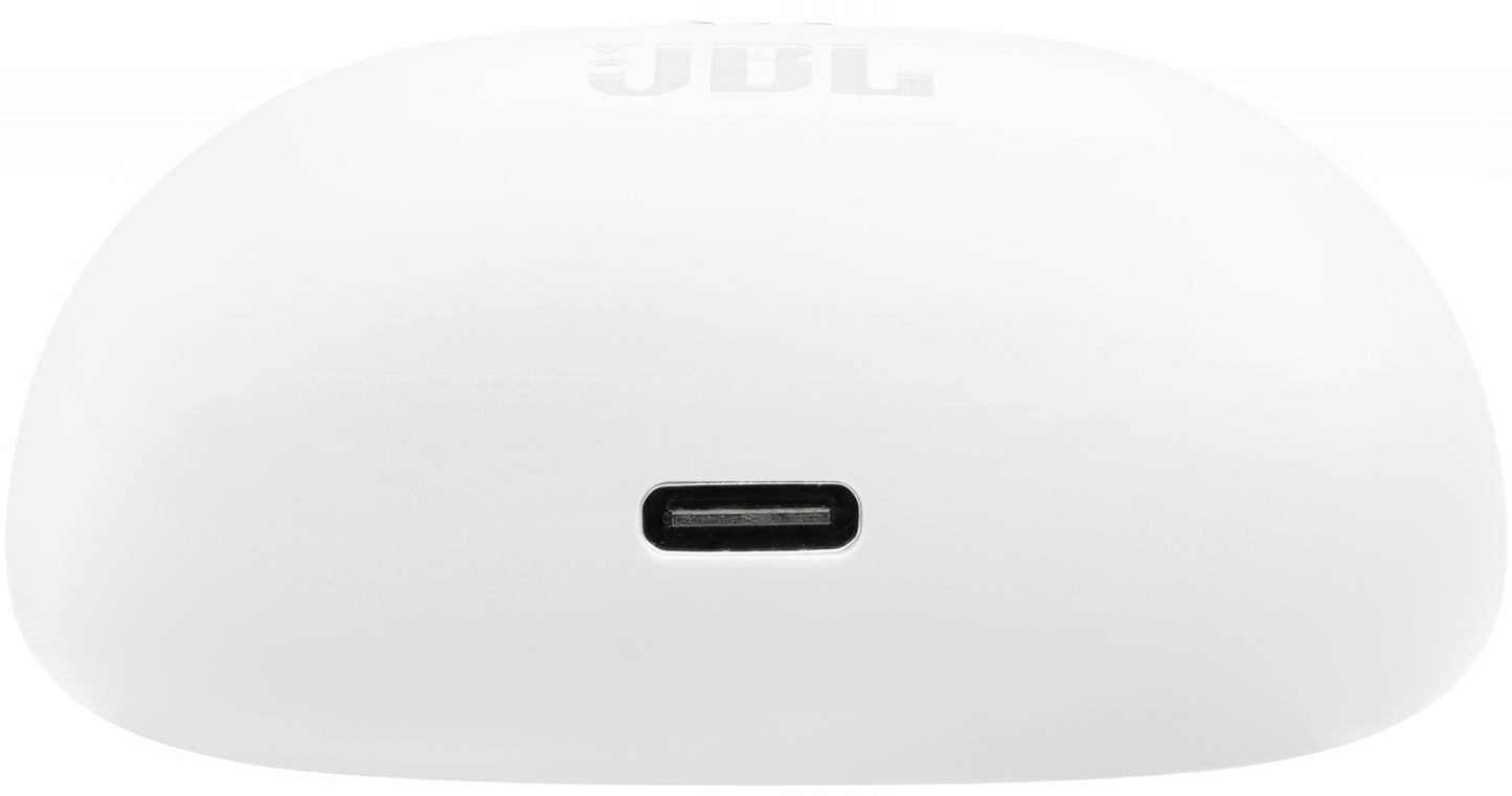 Manos libres Bluetooth JBL Tune Beam 2, TWS, ANC, MultiPoint, Blanco JBLTBEAM2WHT