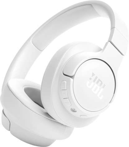 Manos libres Bluetooth JBL Tune 720BT, Multipunto, A2DP, Blanco 