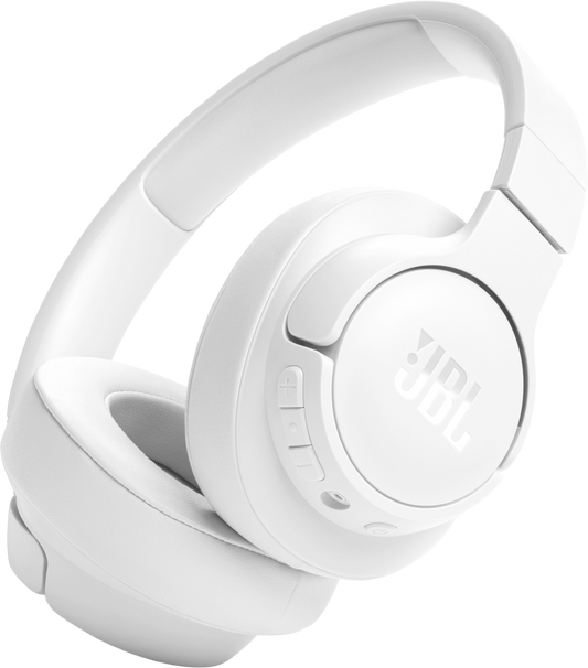 Manos libres Bluetooth JBL Tune 720BT, Multipunto, A2DP, Blanco 