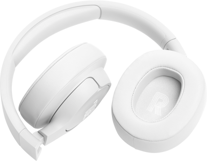 Manos libres Bluetooth JBL Tune 720BT, Multipunto, A2DP, Blanco 