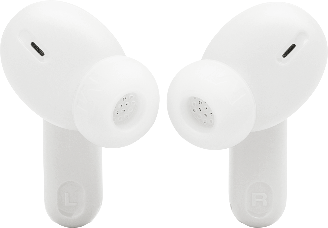 Manos libres Bluetooth JBL Tune Beam 2, TWS, ANC, MultiPoint, Blanco JBLTBEAM2WHT