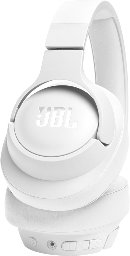 Manos libres Bluetooth JBL Tune 720BT, Multipunto, A2DP, Blanco 