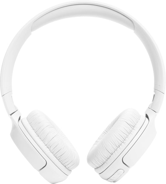 Manos libres Bluetooth JBL Tune 520BT, Multipunto, A2DP, Blanco JBLT520BTWHT
