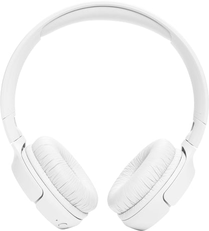 Manos libres Bluetooth JBL Tune 520BT, Multipunto, A2DP, Blanco JBLT520BTWHT