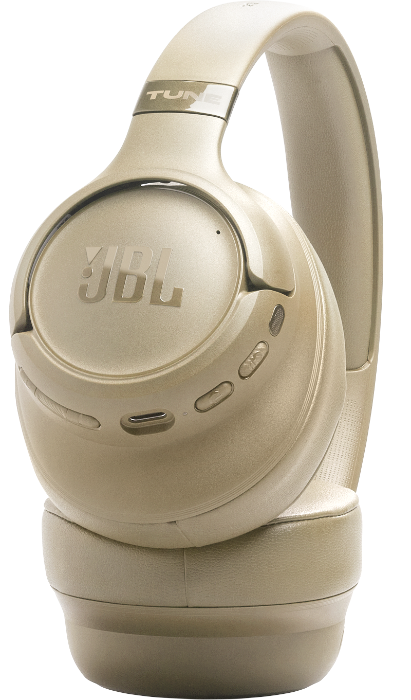 Manos libres Bluetooth JBL Tune 780NC, MultiPoint, A2DP, ANC, Beige JBLT780NCBEG