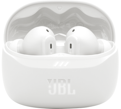 Manos libres Bluetooth JBL Tune Beam 2, TWS, ANC, MultiPoint, Blanco JBLTBEAM2WHT