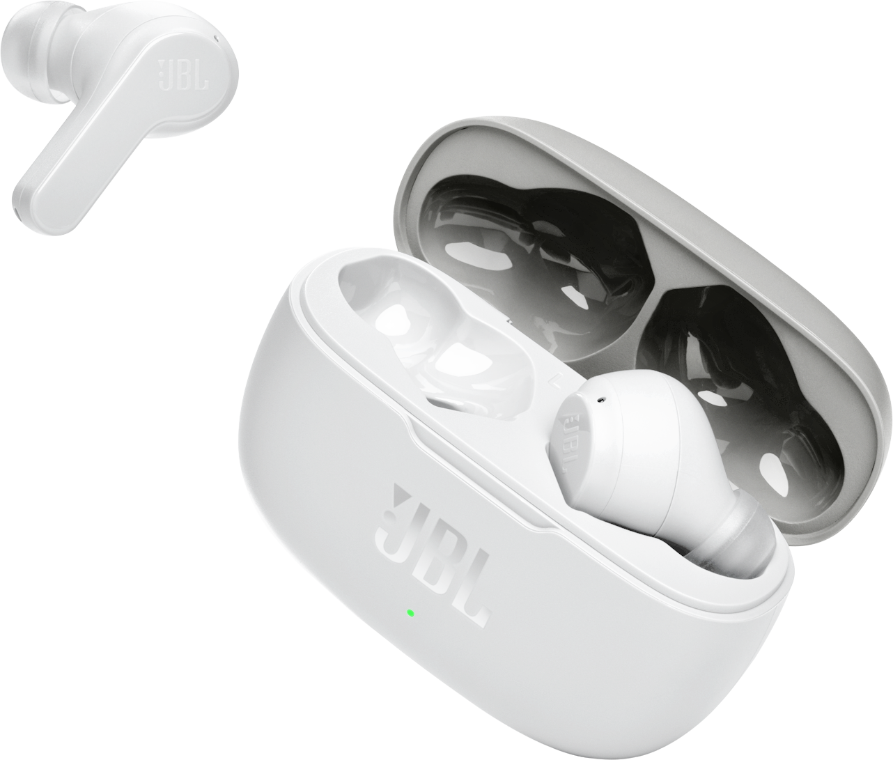 Manos libres Bluetooth JBL Wave 200TWS, TWS, Blanco