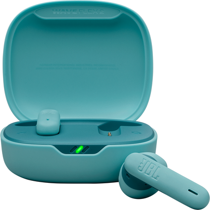 Manos libres Bluetooth JBL Wave Flex 2, TWS, ANC, MultiPoint, Azul JBLWFLEX2BLU