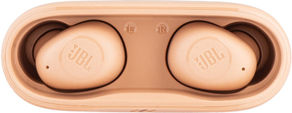 Auriculares manos libres Bluetooth JBL Wave Buds, TWS, Beige JBLWBUDSBEG