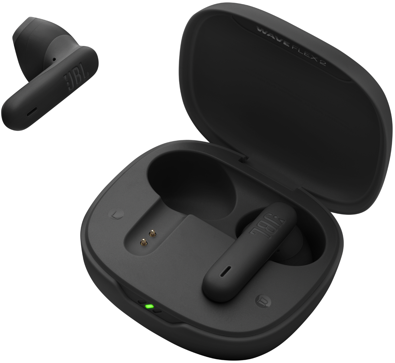 Handsfree Bluetooth JBL Wave Flex 2, TWS, ANC, MultiPoint, Negro JBLWFLEX2BLK