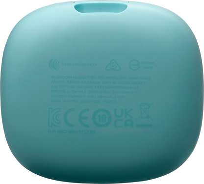 Manos libres Bluetooth JBL Wave Flex 2, TWS, ANC, MultiPoint, Azul JBLWFLEX2BLU