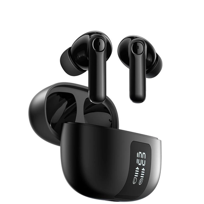 Manos libres Bluetooth Joyroom Funpods JR-FN3, TWS, ANC, Negro