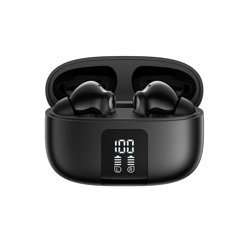 Manos libres Bluetooth Joyroom Funpods JR-FN3, TWS, ANC, Negro