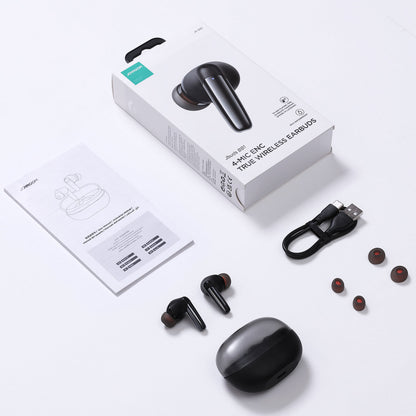 Manos libres Bluetooth Joyroom JR-BB1, TWS, Negro