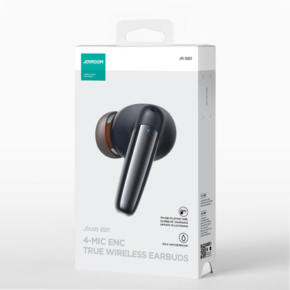 Manos libres Bluetooth Joyroom JR-BB1, TWS, Negro