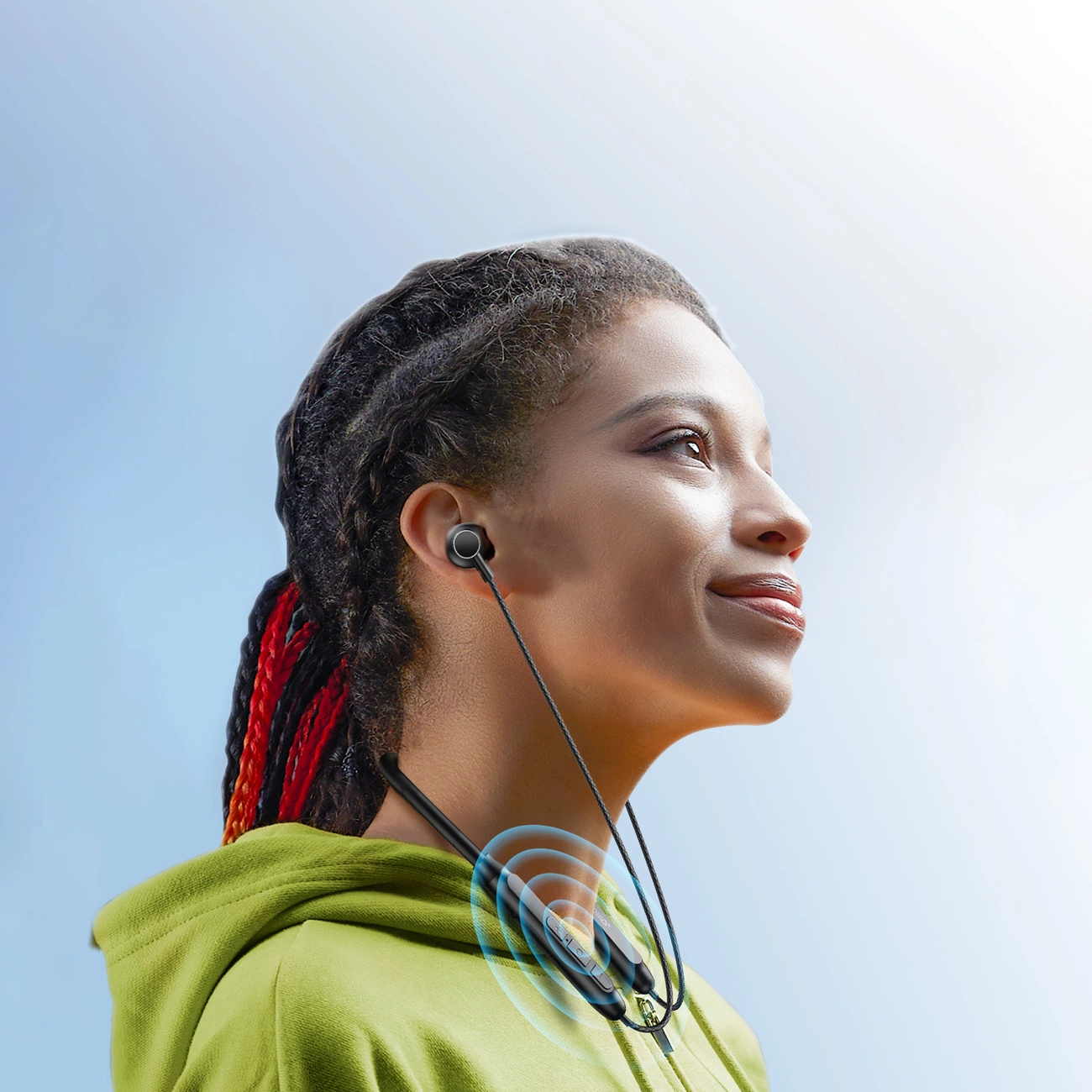 Manos libres Bluetooth Joyroom JR-D8, A2DP, Negro